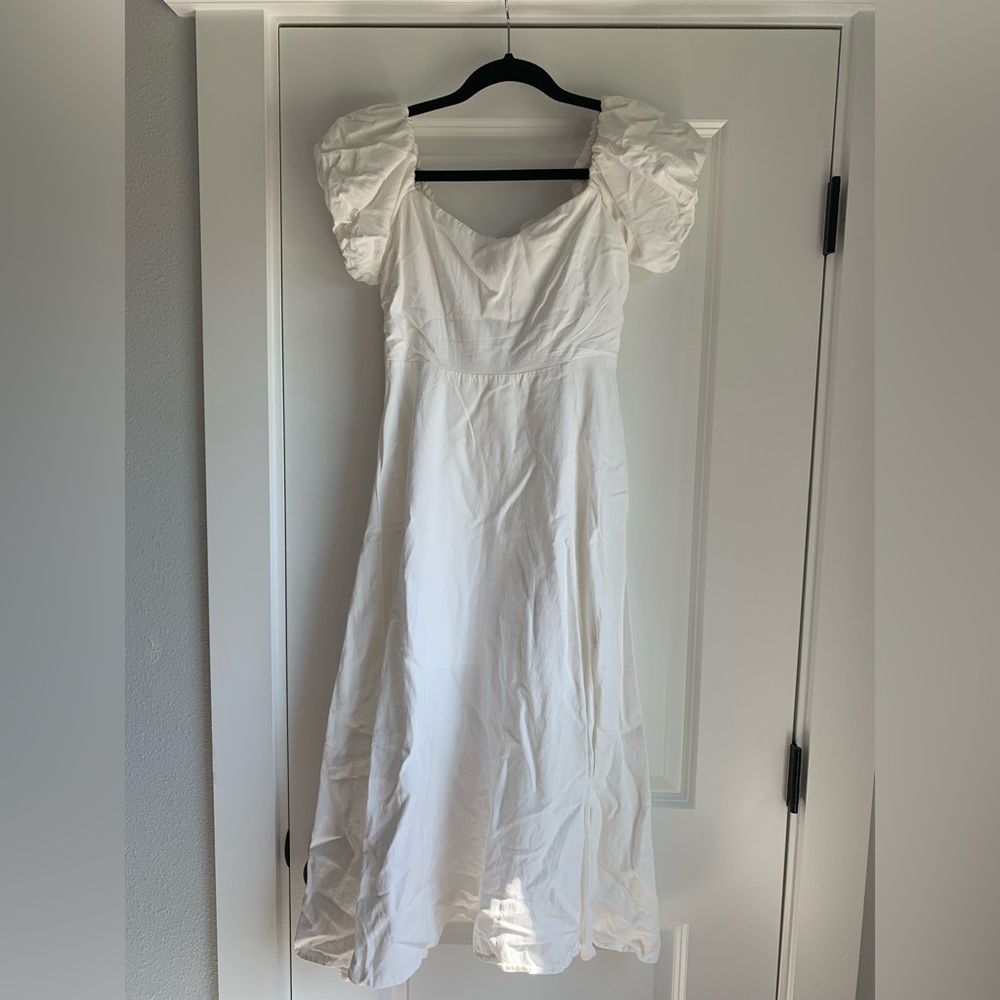 White dress